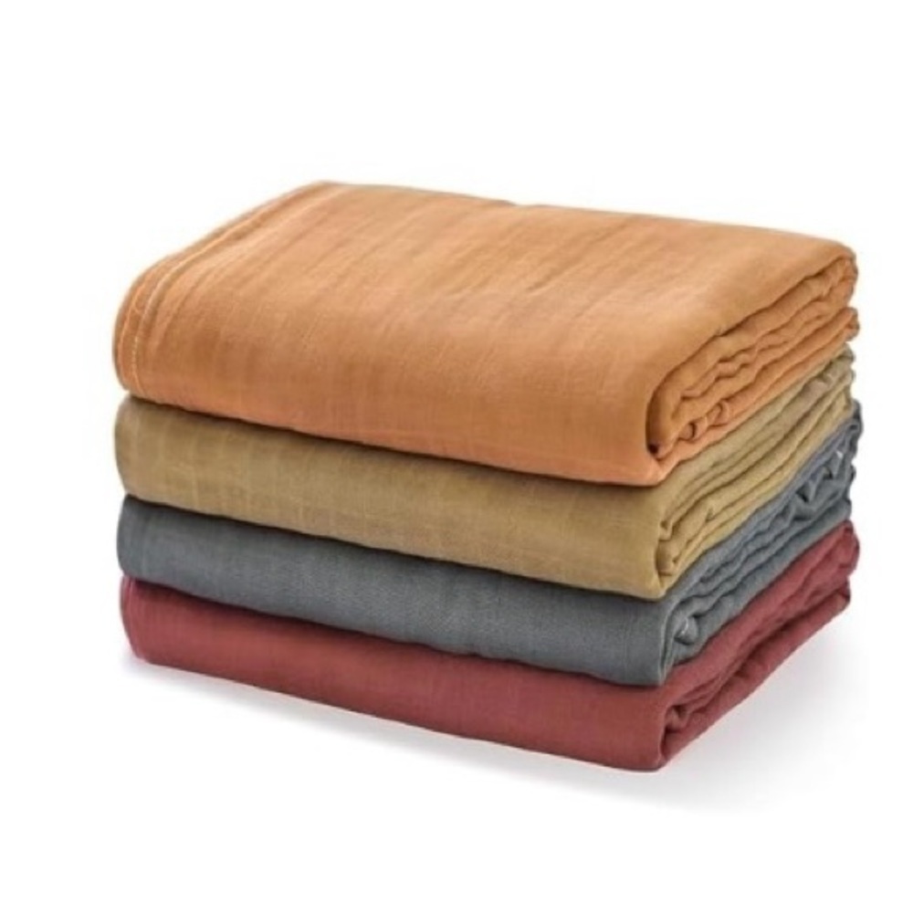 Momcozy Muslin Swaddle Blankets, UNISEX, 4-Pack Breathable Skin-Friendly